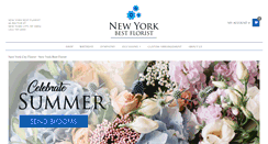 Desktop Screenshot of newyorkbestflorist.com